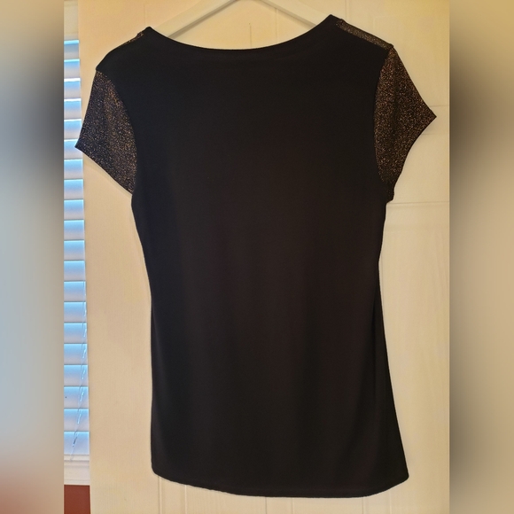 Bronze Glitter Top, size S - Picture 2 of 4